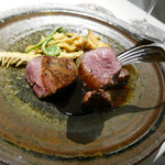 フランス料理 ル・クール - 2016/4/29  切り分けて。。