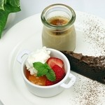 レストラン・ドゥースドゥース - デザート盛り合わせ