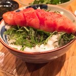 十番右京 - たらこ一本のせごはん★
      これも最高でした！