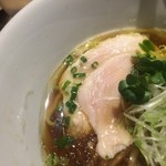 牡蠣・貝料理居酒屋 貝しぐれ - 特製貝出汁あさりラーメン（醤油）