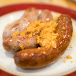 hayari - 2016.5 1918復刻版ソーセージ（870円）、サルシッチャ（870円）、チョリソ・アルヘンティナ（870円）