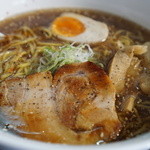 あさひ屋 - Wスープ　醤油750円