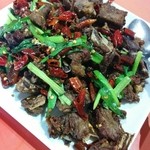 四川食府 - 「辣子鴨」　彩りがきれい