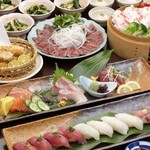 Ajidouraku Benten - 宴会料理もいろいろ