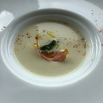 ソリスアグリトゥーリズモ - 新玉ねぎヌーヴォーとジャガイモのポタージュ