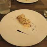 リストランテ シーヴァ - 鯖の燻製 フォワグラパウダーがけ