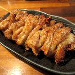 旨焼　まる好 - 鶏串(皮)！(2016,05/28)