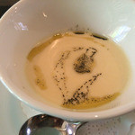 ブラン・ピエール - サツマイモのスープでバニラ添え