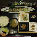 とり竹 - オット様チョイスの『さんま定食』１０５０円