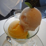 デルレイ カフェ＆ショコラティエ - 三種類のソルベ★