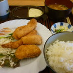 Shirasagi - ミックスフライ定食