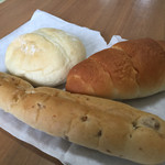 マイ ブレッド - 塩バターロール、くるみるく、もちふわさつまいも
