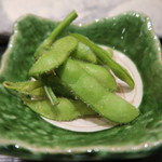 鮨 山浦 - 28年5月　三浦の茶豆