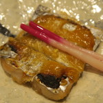 鮨 山浦 - 28年5月　太刀魚葱味噌焼き