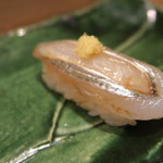 鮨 山浦 - 28年5月　細魚　生姜