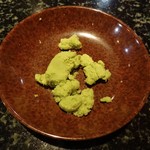 あみやき亭 - 脂が多めの肉には、山葵で頂くのも美味しいですネ！