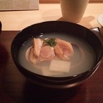 稲荷町髙はし - 大浅利の椀