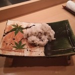 稲荷町髙はし - 鱧の湯引き