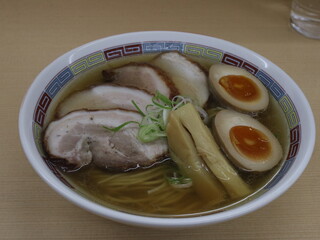 煮干鰮らーめん 圓 - 特製塩ラーメン