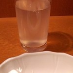 もみじ茶屋 - そば焼酎(そば湯割)