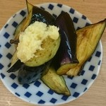 やきとり晩杯屋 - なすしょうが