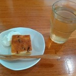 ハノン - ＋100円のデザート＆サーバーで飲めるトウモロコシ茶