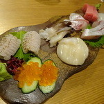 活貝 日本酒 おばんざい 福島おちび - 造り盛り合わせ