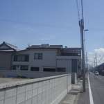 釜あげうどん 長田 in 香の香 - 金蔵寺方面へと曲がるべく、本家北谷石材店手前の交差点を左折。