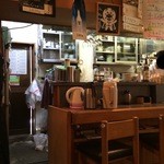 大衆割烹竹ふじ - 201606 竹ふじ  店内（座席より右まわり）→
