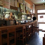 大衆割烹竹ふじ - 201606 竹ふじ  店内（座席より右まわり）→