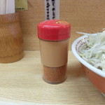 ラーメン二郎 - 出してくれた一味