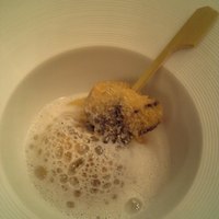 オーベルジュ・ド・リル トーキョー - エスカルゴのフリット　パルメザン風味のポレンタ添え