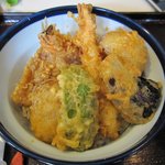 銀杏 - 「天丼(\500)」のアップ。