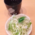 きく鮨 - シンプルなサラダ