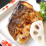 Toukyougurandohoteruresutorampanse - 焼魚御膳 1300円 の鰆(サワラ)の西京味噌焼き