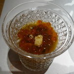 蕎麦と日本料理　驚　KYO - イクラの醤油漬と長芋の素麺