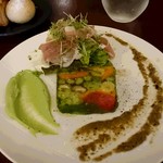 ビストロ オレイユ - お野菜のテリーヌ