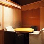 神楽坂 和食 千 - 2F_円卓半個室(2名様～4名様)