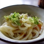 谷川米穀店 - ［2016/06］うどん小・温(150円)＋玉子(50円)