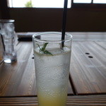 鳴門オレンジの炭酸ジュース