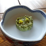 新じゃがいもとシソのサラダ