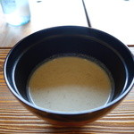 ラ カーサ ヴェッキア - 淡路産新ゴボウのスープ