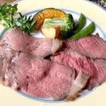 レストランテ 風 - アルガグレーリャ(特選和牛のローストビーフ)