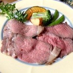レストランテ 風 - アルガグレーリャ(特選和牛のローストビーフ)
