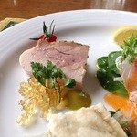 レストランテ 風 - 前菜3種盛り合わせ