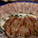 海の日  - ホタルイカと天然鯛のしゃぶしゃぶ