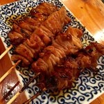 宮原酒場 もつ焼きエビス参 - シロ、テッポウ