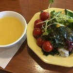 ビッグボーイ - サラダバーのサラダとスープ