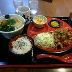 本家手打ちもとや - バラテキ定食 880円