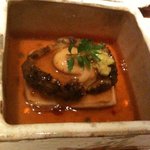 みえ田 - あわびの創作料理。おどろきました。